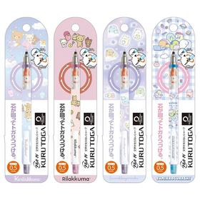 日本三菱UNI自动磨尖自动铅笔角落生物轻松小熊限定自动笔