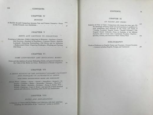 1912年 陶瓷收藏者指南 约200幅插图 漆布精装16开 商品图5
