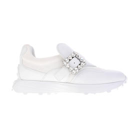 sheme耐磨牛皮透气网布水晶桃心休闲时尚女款奢华运动鞋可定制