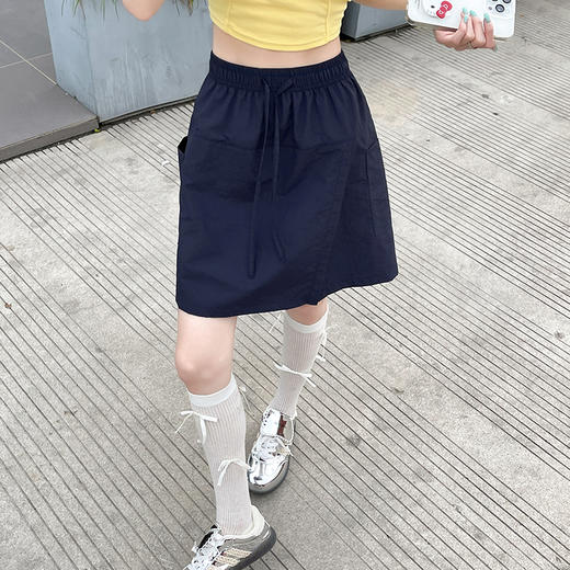 YIHUI 山系户外速干工装叠片五分运动休闲裙裤 商品图0