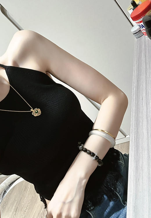 铜银曜石手链 商品图5