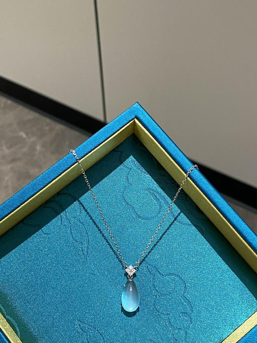 水沫玉水滴项链 商品图5