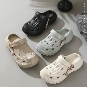 夏季新款男士包头两穿运动休闲时尚沙滩花园鞋洞洞鞋【WG25262】