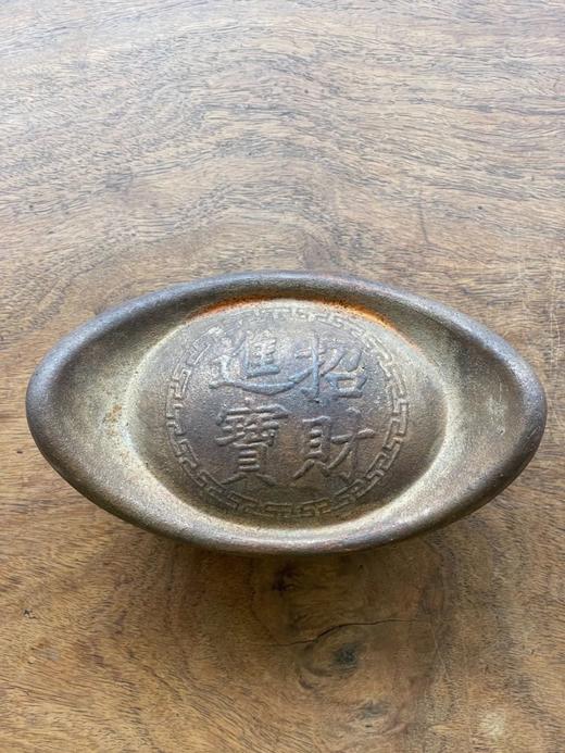 铁质金元宝形镇纸，顺丰包邮 商品图3