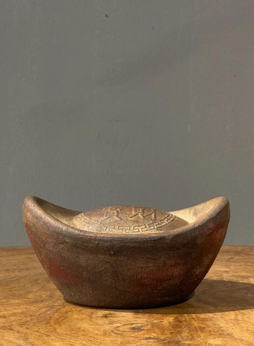 铁质金元宝形镇纸，顺丰包邮 商品图0