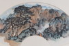方楚乔《君山秋色》国画原作28CM*53CM 手绘宣纸扇面【含框】 商品缩略图3