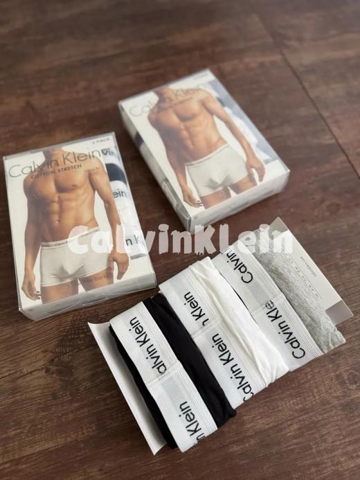 CK男士内裤运动亲肤透气平角裤礼盒装 商品图0