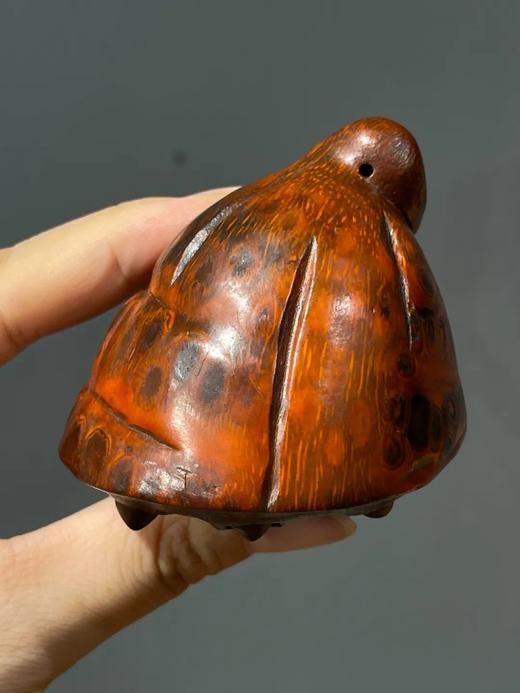 竹根仿生巧雕莲蓬把玩件，顺丰包邮 商品图2