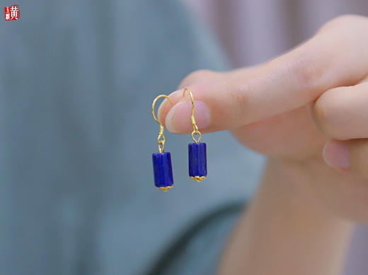 青金石耳坠 商品图6