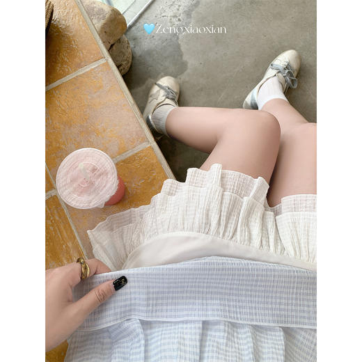 【折后再享2件88折】现货秒杀！微信打折价！简约小格子气质套装 日常219.99 立减90 秒杀129.99！ 商品图1