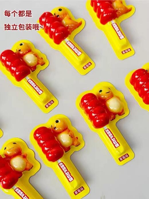 蹦乐乐奶龙冰糖葫芦型软糖草莓味橙皮糕秋梨膏软糖儿童休闲零食童年回忆 商品图1