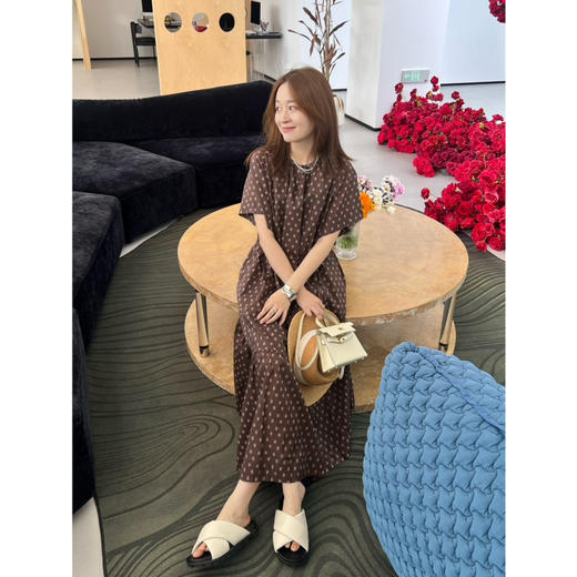 2507205    zhi禾 棉细布 直筒连衣裙 商品图1