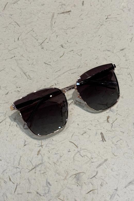 #全新# ESTACIA 潮流金属大镜框显瘦墨镜太阳镜 22952 商品图2