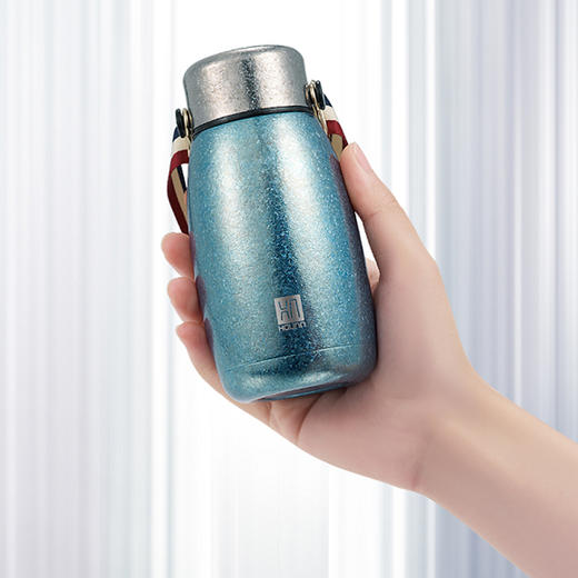 厚岸双层纯钛保温杯丨迷你小巧便携 高端保温杯纯钛水杯 商品图3