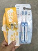 小浣熊儿童清香水果味牙膏6-12岁外包装轻微挤压效期28年＋健俪康双支装儿童牙刷 商品缩略图0