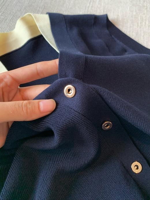 莱赛尔天丝针织假两件马甲 商品图8