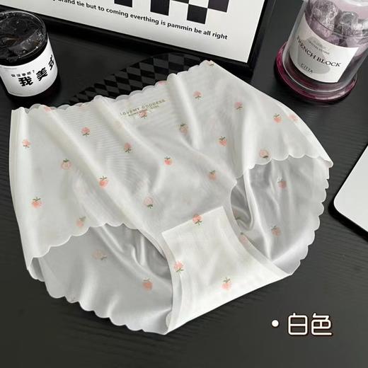 【GZ】无忧购6条装超薄冰丝甜美草莓印花裸感面膜裤（截单后3-5天发货) 商品图8