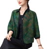 丁摩真丝香云纱新中式夏季宽松7分袖100%桑蚕丝上衣AL56030 商品缩略图4