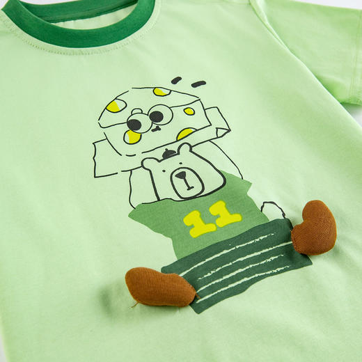 412- 童圆领短袖针织衫 商品图13