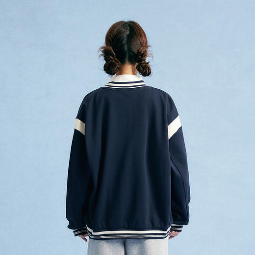 笛莎Deesha青少年女童外套2025秋季女童拼色棒球服外套 商品图4