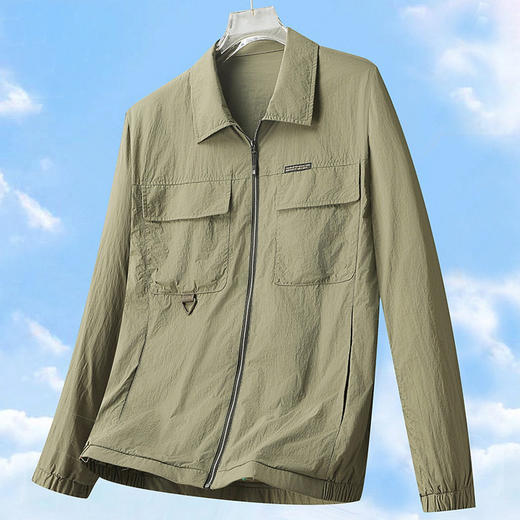 春夏新款防晒抗紫外线工装夹克男式青年户外休闲夹克外套   LSBT-MS9988【LB-MS9988】 商品图1