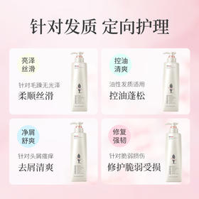 阿道夫精油香护理专研洗发香乳(净屑舒爽)520ml+阿道夫精油香护理专研护发素(精萃修护)520ml【XPTX】