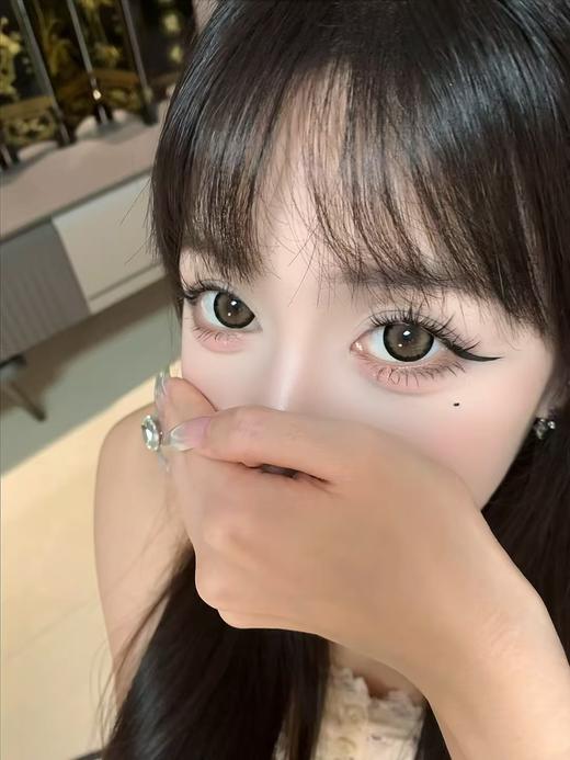 <月抛大直径>KIKICON-酒心可可 棕-14.5mm【月抛 0-1000度 含525/575】 商品图5