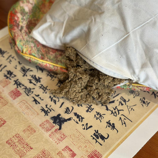 艾绒艾灸枕头 腰椎颈椎枕 中药养生睡眠专用 商品图4