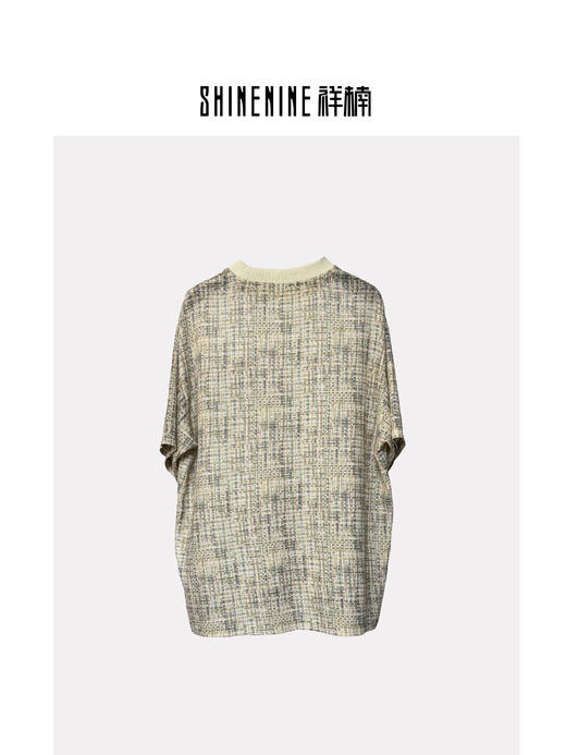 S525412337个性梭织短袖T恤 商品图1