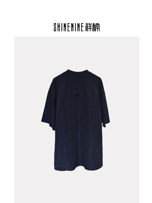 S522412477材质拼接短袖T恤 商品图1