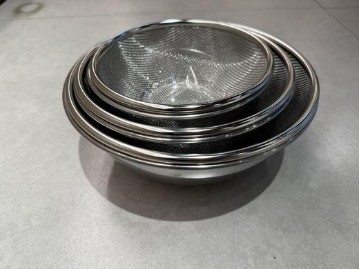 下村不锈钢带滤网套盆（六件套） 商品图7