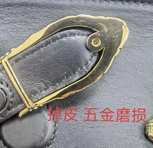 8051121109013 roberto cavalli 女士纯色皮革单肩包 商品图8