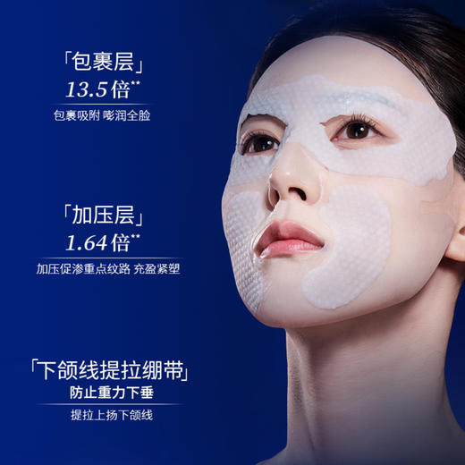 【凌博士面膜】提拉紧致嘭起来！肌肤更立体，细纹全改善，紧弹轮廓一步到位，年轻感立显！（下单后72h发货） 商品图2