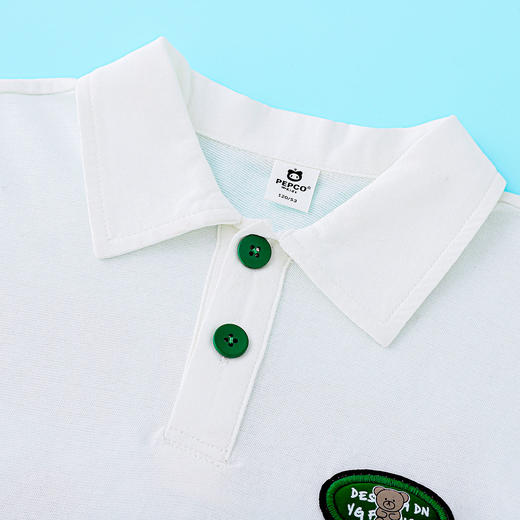 412-童翻领短袖针织衫 商品图5