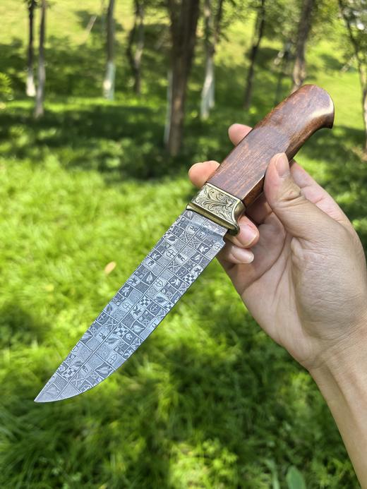 三希堂  现代刀系列 《鹿》大马小猎 未开刃 商品图0