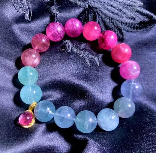 12.6mm碧玺手链 商品图1