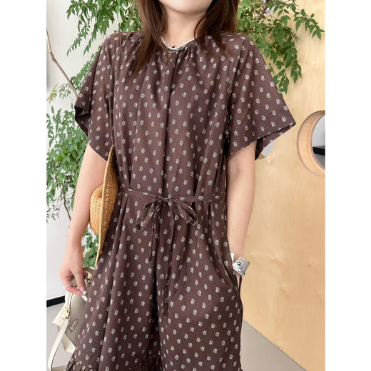 2507205    zhi禾 棉细布 直筒连衣裙 商品图5