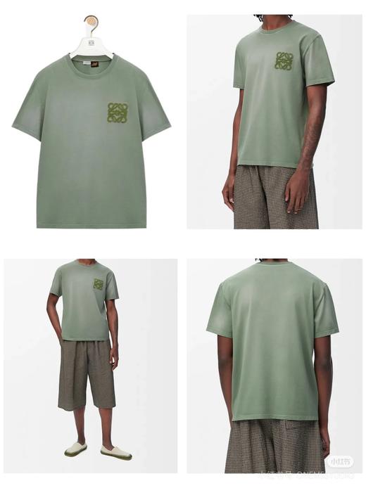 LW Paulas限定系列徽标圆领短袖T恤 Z-15488 商品图0