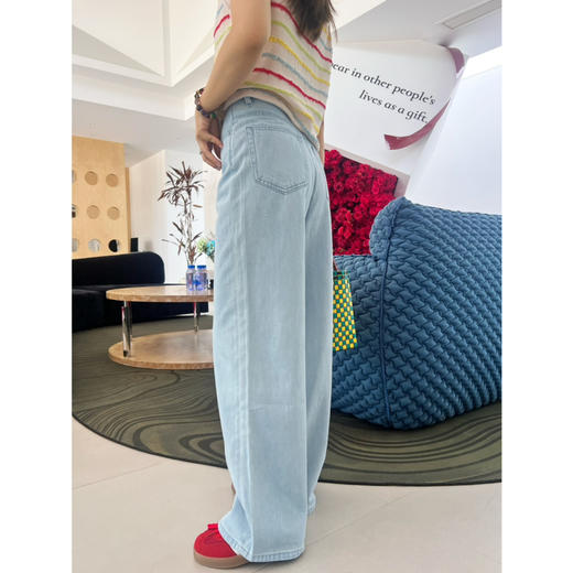 2507202    the r0w 亚麻混纺牛仔裤 商品图10