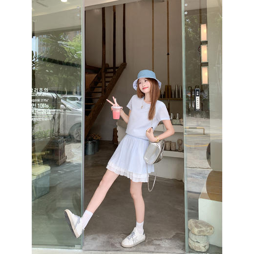 【折后再享2件88折】现货秒杀！微信打折价！简约小格子气质套装 日常219.99 立减90 秒杀129.99！ 商品图3