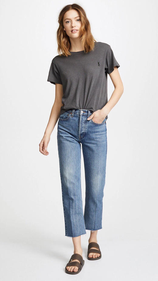 男女同款Y圣罗限定色情侣短袖T恤 商品图1