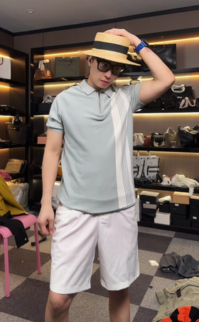 纯色休闲简约短裤