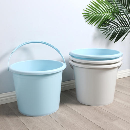 【批发】美丽雅玫瑰水桶小号颜色随机 1个 商品图2