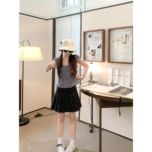 【129元任选2件】现货！韩系格子短袖 商品图3