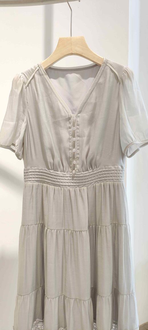 54X028天丝V领连衣裙 商品图3