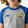 【官方正版】巴塞罗那俱乐部｜巴萨CAT短袖灰蓝拼色儿童棉质T恤 商品缩略图2