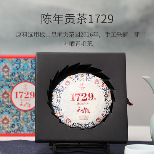 云顶印象陈年贡茶1729 普洱(生茶)100g 商品图2