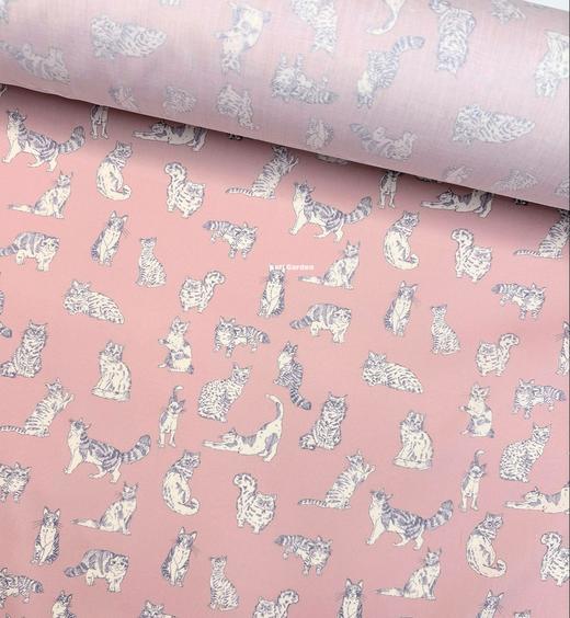LT280A 动物系列胶囊限定 MEOW 喵星日常 粉色 猫咪 邮费到付 269元/米 商品图4