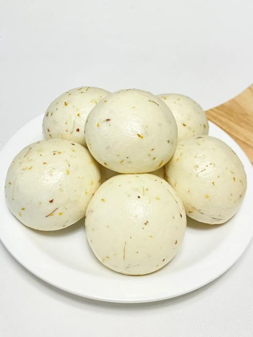 早餐团29.9到手15个桂花酒酿馒头️，老面发酵融入古法甜酒酿自带微醺香甜蓬松如云朵配料表干净基地直邮 商品图2