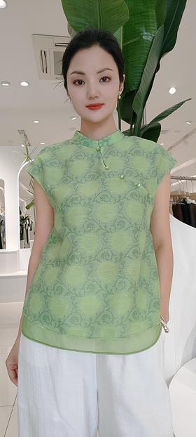 54X036时尚新中式两件套套装